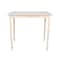 International Concepts Rectangle Table with Butterfly Extension, Unfinished, 32 in W, 48 in L, 42 in H, Wood, Unfinished K-T32X-342T - alternate 9